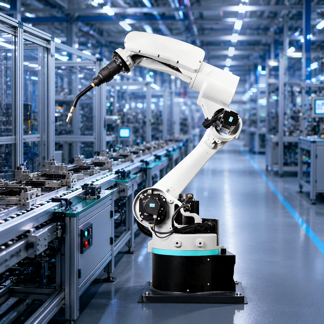 High-precision Six-axis Welding Robot, Precise Positioning of the Robotic Arm to Achieve High-quality Welding