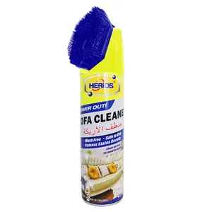 Household Sofa Cleaning Products Deeply Clean Polish Protect Leather Sofa Cleaner Spray With Brush