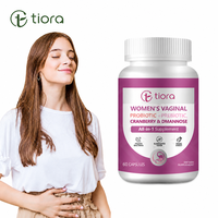 TIORA Vitamines pour femmes, capsules probiotiques, mélange de fibres prébiotiques, soutien à l'équilibre de la microflore féminine, complément alimentaire