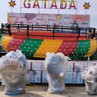 Attrazione Disco Tagada in Metallo per Parchi Divertimento, Uso Commerciale, Durevole e Divertente