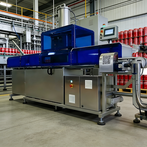 Système d'inspection laser à fibre pour la numérisation de codes-barres GS1 Data Matrix, avec alimentation automatique des capuchons et validation des codes, modèle de table haute - Product Image 5