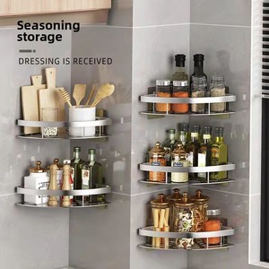 Super Dragon moderne métal sans perçage mural multi-couches organisateur de <span class=keywords><strong>rangement</strong></span> cuisine Triangle maison salle de bain <span class=keywords><strong>douche</strong></span> stockage - Product Image 3