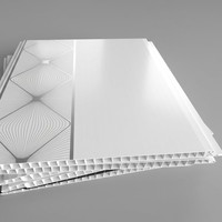 Paneles de Techo de PVC de Instalación Rápida, Revestimiento de Pared de Plástico Encastrable
