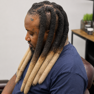 Extensions de dreadlocks en <span class=keywords><strong>cheveux</strong></span> humains noirs blonds ombrés très épais avec texture afro bouclée crépue - Product Image 6