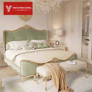 <span class=keywords><strong>Lit</strong></span> double princesse <span class=keywords><strong>en</strong></span> <span class=keywords><strong>bois</strong></span> massif français, <span class=keywords><strong>lit</strong></span> de chambre à coucher de luxe américain, <span class=keywords><strong>lit</strong></span> de mariage haut de gamme <span class=keywords><strong>en</strong></span> forme de coin 1,8 - Product Image 3