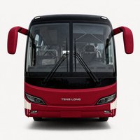 Autocar diesel TENGLONG personnalisé de 10,5 m, 45 places, moteur Cummins, ports USB