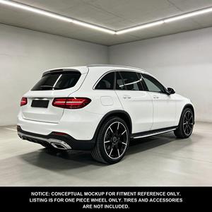 Nouvelles jantes Geruida S1-00133 18-24 personnalisées, noir brillant usiné, multi-rayons, pressées 12000T, homologuées DOT pour <span class=keywords><strong>Mercedes</strong></span>, en aluminium forgé 6061 T6 - Product Image 6