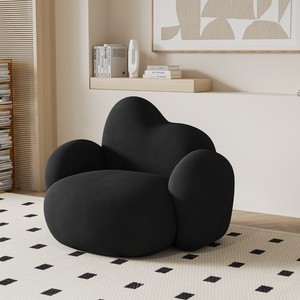 Sofá Nórdico Minimalista Estilo Crema, Cómodo y Relajante, para Sala de Estar, Hotel, Dormitorio, Apartamento - Product Image 2