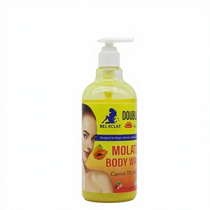 Gel de Ducha Corporal Orgánico Mango Blanco, Papaya, Aloe Vera y Molato para Mujer, Elimina Granos y Manchas, Aclara la Piel - Product Image 2