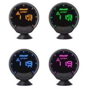 Compteur 7 couleurs 74mm OBD jauge de voiture Boost température de l'eau pression d'huile RPM rapport air-carburant presse à carburant EXT. Vitesse Temp - Product Image 2