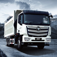 Nouveau Camion Benne Foton AUMAN EST 6X4 Diesel Châssis Basculant RHD Moteur Cummins >50T Euro 2 Camion Benne Lourd