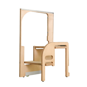 Betoci Folding Step Ladder 2 Steps 150 Kg Capacity Home Kitchen Use With Storage - Product Image 1