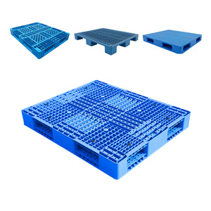 Hdpe החובה היורו כבד מחוזק רגליים שטוחות פלסטיק מתלה אחסון ממוחזר פלסטיק - Product Image 4