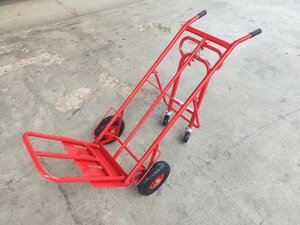 Dijual Langsung dari Pabrik Plastik Pegangan Pegangan Beban Berat Tangan Truk Gas Silinder Troli Gerobak Bergerak - Product Image 3