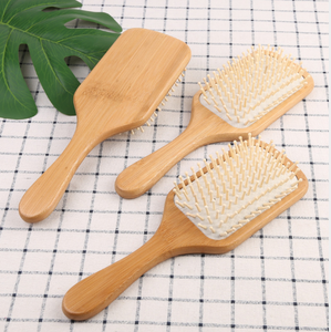 Spazzola per Capelli in Bambù con Logo Personalizzato, Spazzole Ecologiche in Legno per la Pulizia, Vendita all'Ingrosso - Product Image 5