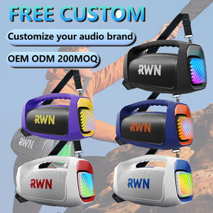 Haut-parleur personnalisé 300W, <span class=keywords><strong>caisson</strong></span> de basses de haute qualité, lecteur audio portable puissant, connectivité, microphone domestique - Product Image 2