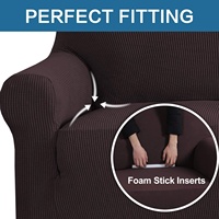 Housse extensible universelle pour canapé et fauteuil, pour 2 places, en Spandex, motif Jacquard, à la mode, 1 pièce