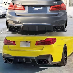 Difusor Trasero de Fibra de Carbono Estilo 3D para BMW Serie 5 G30 G38, 2017-2020 - Product Image 2