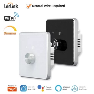 Interruptor de Ventilador Inteligente XIMLON WiFi Zigbee/Tuya/Alexa/Google, Control de Velocidad de 5 Niveles, Interruptor Giratorio para Ventilador de Techo para el Hogar - Product Image 1
