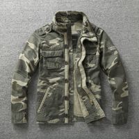 Manteau d'hiver pour hommes motif camouflage lapin fermeture éclair avant Logo-une génération cheveux à la mode coton robe veste résistant à l'usure