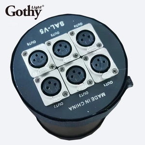 Bộ Khuếch Đại Tín Hiệu 6 Kênh Bộ Chia Tín Hiệu <span class=keywords><strong>Dmx</strong></span> 6 Chiều Bộ Chia Ánh Sáng Sân Khấu - Product Image 2