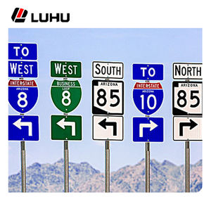 قابلة للتخصيص من الألومنيوم للطرق العاكسة ولوحة تحذير حركة المرور قابلة للتخصيص - Product Image 2