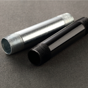 Phụ Kiện Ống Thép Carbon <span class=keywords><strong>ASTM</strong></span> A733 Núm Vú Mạ Kẽm Núm Vú Đen Có Chứng Chỉ NSF & CRN & CE - Product Image 4