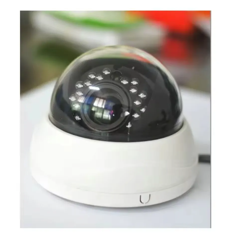 cheap 4inch OEM surveillance accessories plastic indoor ceiling dome camera housing enclosure IR LED for 38*38 42*42mm module