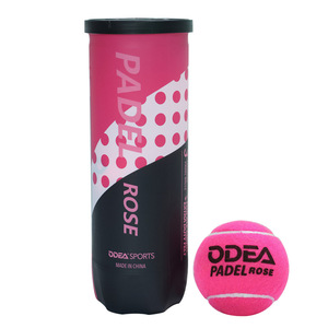 Balle de <span class=keywords><strong>padel</strong></span> Oudier PADELROSE pour match et entraînement - Haute élasticité, durable, résistante à l'abrasion, 3 pièces dans une boîte, fabriquée en Chine - Product Image 6