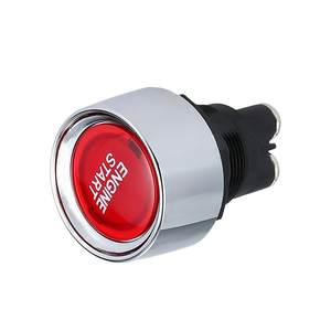 汽车遥控无钥匙一键启动开关，带 3 针银触点，50A 12V 瞬时按钮，带 LED 照明汽车开关 - Product Image 2