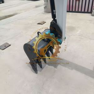 أداء جيد يستخدم في إعداد قطعة أرض المقبرة CAT E17 حفارة مستعملة - Product Image 3