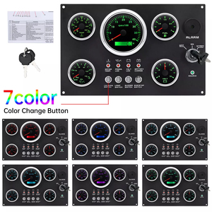 Cruscotto per Generatore Diesel 300*190mm con Copertura Scatola di Controllo e Manometri, Pannello Strumenti per Imbarcazioni 4000RPM - Product Image 6
