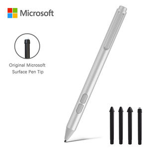 Stylet MPP 2.0 pour <span class=keywords><strong>Surface</strong></span> <span class=keywords><strong>Pro</strong></span>/Go/Book, stylet tactile pour tablette, protocole 4096, sensibilité à la pression, stylet tactile en aluminium capacitif - Product Image 1