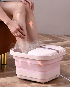 Máy massage chân rung điện chất lượng tốt có chức năng ngâm chân, chậu rửa điện dùng trong nhà, quà tặng Giáng sinh - Product Image 2