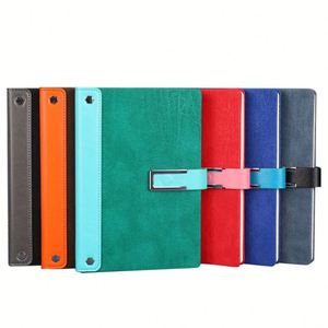 Customizable Colors Eco-Friendly Luxury <b>A5</b> A6 Executive <b>Diary</b> Leather Cover Silk Screen Printed OEM Brand - Product Image 1