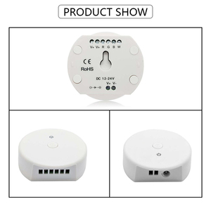Controle de malha bt, controlador de malha led ufo rgb/rgbw DC12-24V 16a max 192w 4a/ch hao deng app, suporte para controle móvel, modo de música de temporização para grupo - Product Image 2