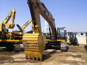 Excavatrice sur chenilles hydraulique CAT 329D2 d'occasion, robuste, 29 tonnes, avec brise-roche, à vendre - Product Image 5