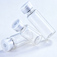 Flacons en verre transparents en forme de lèvres personnalisés de 2 ml, 3 ml, 5 ml, 7 ml, 10 ml, 20 ml