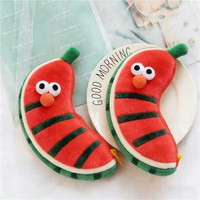 Astuccio Portamonete in Peluche Personalizzato OEM ODM, Simpatico Portapenne a Forma di Frutta, Giocattoli in Peluche Personalizzabili