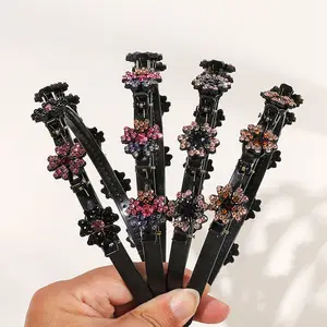 wholesale adult cherry Korean Plastic Hair Bands Flower Girl Bangs Fixed Artifact suppliers hair bands for women