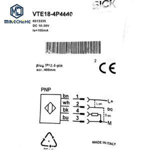 ขายส่ง VTE18-4P4440 PLC Controller คอนโทรลเลอร์ PLC ยี่ห้อใหม่จากคลังสินค้า คอนโทรลเลอร์สำหรับการเขียนโปรแกรม PLC - Product Image 1