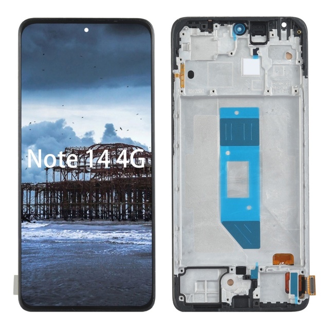 Factory Wholesale Redmi Note14 OLED 6.67" Touch Screen Digitizer Assembly with 1 Year Warranty for Note14 4G