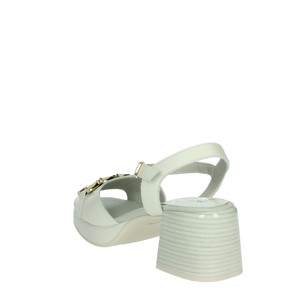 Comodi sandali neri con cinturino alla caviglia con tacco a zeppa alla moda scarpe da sposa a punta quadrata per matrimoni estivi-33503 - Product Image 2
