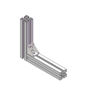 Fabricant chinois de profilés en aluminium 8128 G4040D, fabricant de pinces pour profilés en aluminium, joint d'angle pour profilés en aluminium <span class=keywords><strong>40</strong></span>*<span class=keywords><strong>40</strong></span> 40x40 4040 - Product Image 3