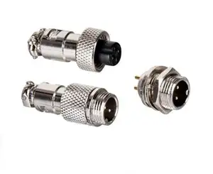 Mini Xlr Gx12 Gx16 Yc8 Gx12-2 Vrouwelijke Vat Gx12 2 Core Connector