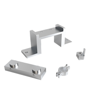 Boîtier de roulement usiné CNC, pièces de base en acier inoxydable allié, support de montage de roulement mécanique