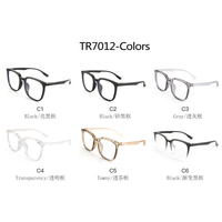 Monture optique TR90 bloc lunettes lumière bleue femmes marque Fabricant professionnel à la mode vintage carré lunettes lumière bleue