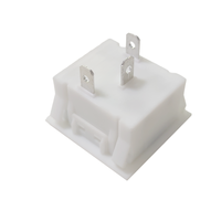 Norme nationale Connecteur IEC en cuivre laiton à cinq trous Prise universelle blanche 3P Matériau en nylon Courant nominal 10A Prises CA