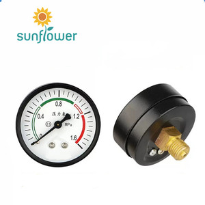مقياس ضغط 0-10 بار CL1.0، مقياس ضغط أنبوب بوردون EN 837-1 - Product Image 1
