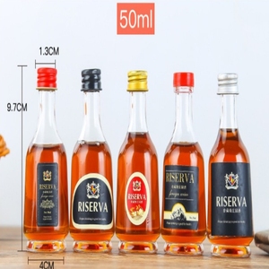 Bouteilles en verre de vin et de gin personnalisées de 350ml 500ml 700ml 750ml avec joint en liège Bonne qualité à prix raisonnable Logo personnalisé Bienvenue - Product Image 5